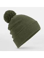 B 502 pletená čepice s bambulí olive green model 22433422 - Beechfield