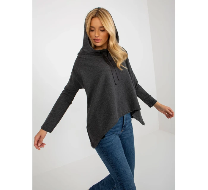 Dámska blúzka EM BZ HS 20 218.27 tmavo šedá - FPrice Dámska blúzka EM BZ HS 20 218.27 tmavo šedá - FPrice