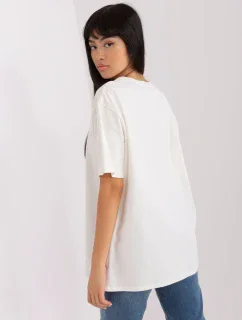 T shirt LK TS model 18741366 ecru - FPrice