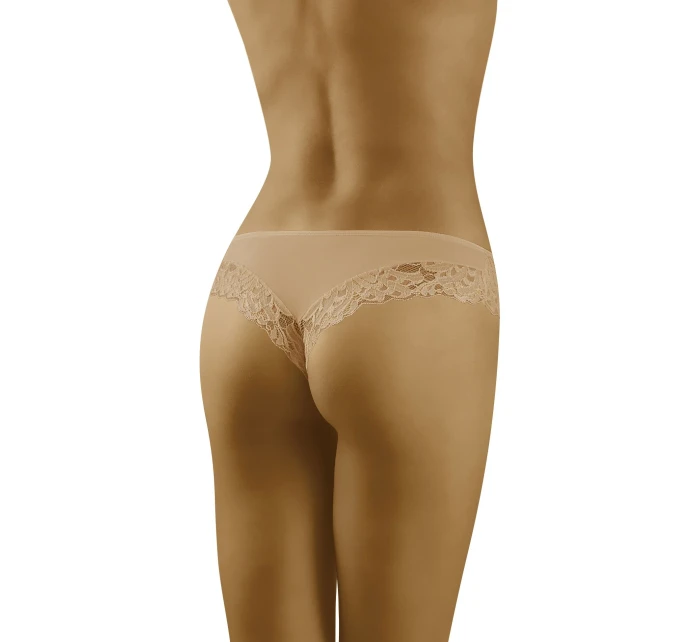 Krátka šnúrka Karioka Beige - Wol-Bar