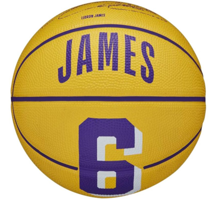 Mini basketbalová lopta NBA Player Icon Stephen Curry WZ4007401XB White - Wilson