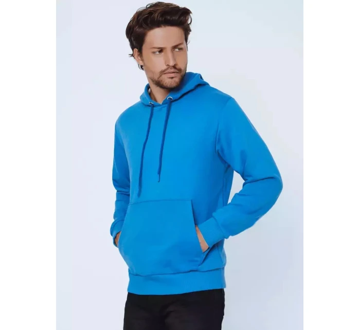 Pánska mikina s kapucňou modrá FashionStreet BX5024