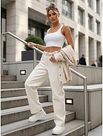 Jeansy damskie stan beżowe model 22092250 - FashionStreet Jeansy damskie stan beżowe model 22092250 - FashionStreet