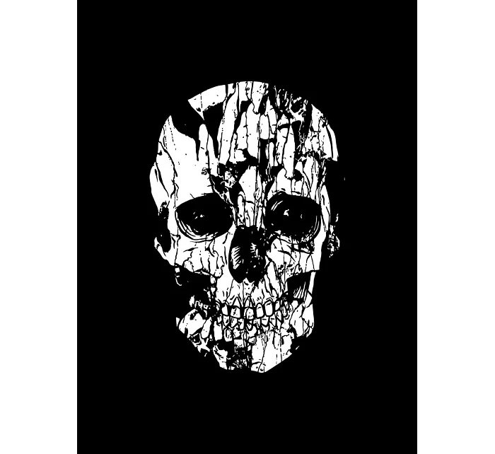 Bluza męska z nadrukiem czarna model 22103918 - FashionStreet