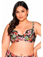 Ava SK 218 Kvetinová plavková podprsenka s plnými košíčkami