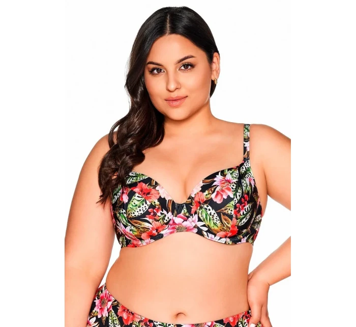 Ava SK 218 Kvetinová plavková podprsenka s plnými košíčkami