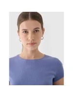 Dámske hladké tričko slim 4F 4FRAW24TTSHF2300-32S