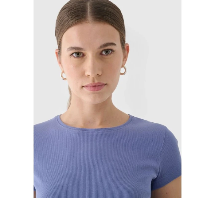 Dámske hladké tričko slim 4F 4FRAW24TTSHF2300-32S