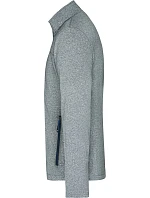 JN Pánská 2vrstvá melanžová softshell bunda 02. dark model 22530663 - Daiber