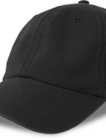 Atlantis Headwear Digg-S 6-panelová vintage čiapka s kšiltom 33.0265 čierna