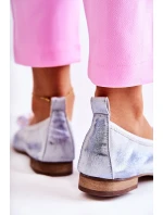 Dámské Kožené Baletky S model 21588973 - Zazoo