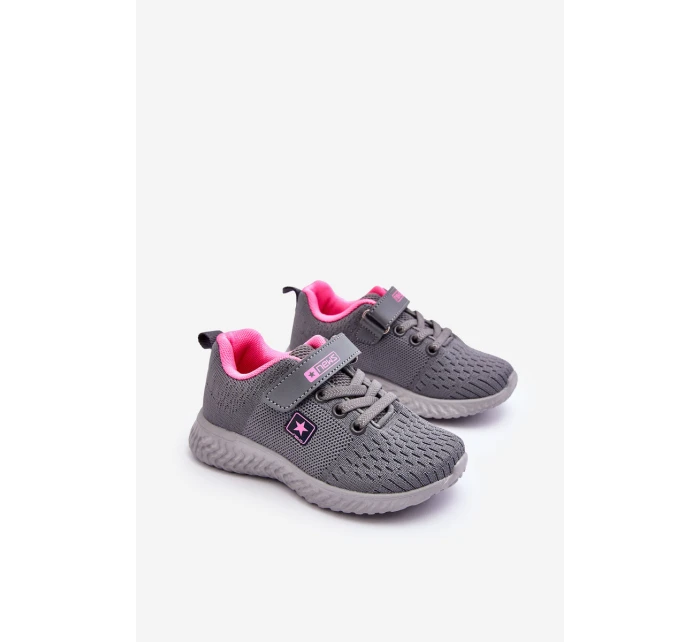 Dětské sportovní boty na zip šedé model 21625388 - EVENTO Dětské sportovní boty na zip šedé model 21625388 - EVENTO