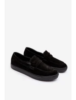 Mužské semišové polobotky  Černé model 21643143 - Zazoo