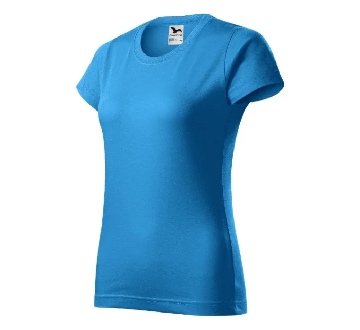 Základné tričko dámske šnorchlovacie modré