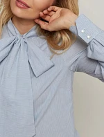 Dámska košeľa Kokarda Modro-biela - Bubala