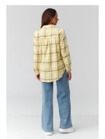 Košeľa s dlhým rukávom model 224090 Makadamia