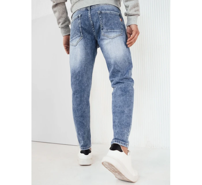 FashionStreet pánske modré džínsové nohavice UX4187