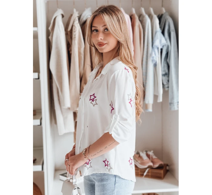 Dámské oversize tričko s  white Dstreet model 21984430 - FashionStreet