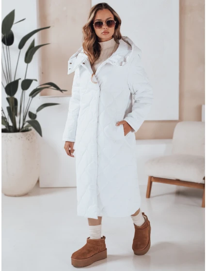 Dámská zimní bunda prošívaná bílá Dstreet model 21990483 - FashionStreet