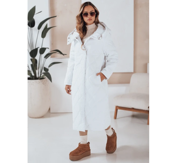 Dámská zimní bunda prošívaná bílá Dstreet model 21990483 - FashionStreet