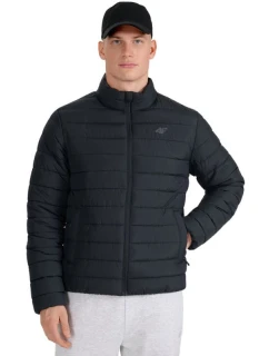 Pánska páperová bunda 4F M597 deep black 4FWAW25TDJAM597 20S pánska