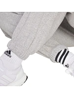 Dámske nohavice adidas Essentials Linear French Terry Cuffed Pants light grey JC5953 women
