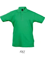 SOL'S Summer Kids II Dětské piqué polo model 22525258 kelly green SOL'S Summer Kids II Dětské piqué polo model 22525258 kelly green