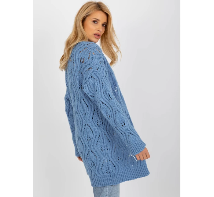 Kardigan BA SW model 21409521 niebieski - FPrice Kardigan BA SW model 21409521 niebieski - FPrice