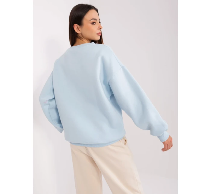 Bluza EM BL 617 model 18909399 jasny niebieski - FPrice Bluza EM BL 617 model 18909399 jasny niebieski - FPrice