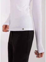 Bluzka RV BZ model 19034319 biały - FPrice Bluzka RV BZ model 19034319 biały - FPrice