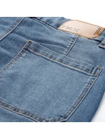 Dámske džínsy s vysokým pásom NAX NAX DAWEA dk.metal blue Dámske džínsy s vysokým pásom NAX NAX DAWEA dk.metal blue