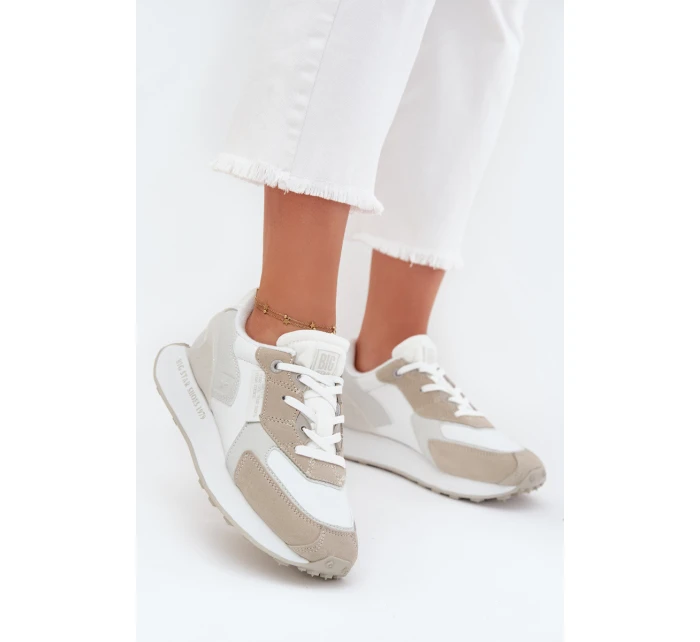 Dámske kožené tenisky Big Star HI-POLY SYSTEM - biele Dámske kožené tenisky Big Star HI-POLY SYSTEM - biele