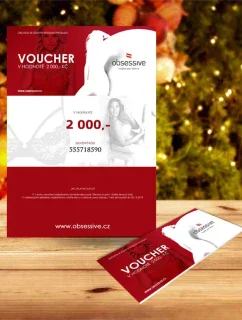 ELEKTRONICKÝ DARČEKOVÝ VOUCHER OBSESSIVE - 2 000 KČ