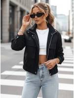 Dámska prechodná bunda ISTAN black FashionStreet TY4185