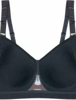 Dámska športová podprsenka Triaction Gravity Lite N EX - BLACK - čierna 0004 - TRIUMPH