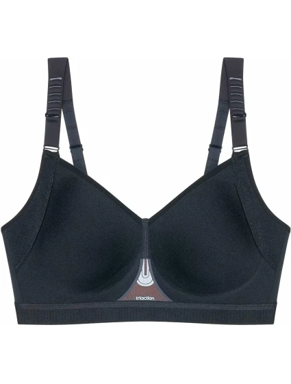 Dámska športová podprsenka Triaction Gravity Lite N EX - BLACK - čierna 0004 - TRIUMPH