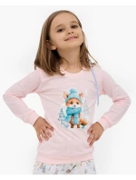Dětské dívčí pyžamo model 21291744 Fox long/r 86128 - Cornette Dětské dívčí pyžamo model 21291744 Fox long/r 86128 - Cornette