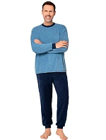 Piżama Martel 423 Edward III dł/r M-3XL frotte Piżama Martel 423 Edward III dł/r M-3XL frotte