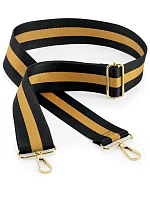 BagBase BG 765 Popruh na tašku „Boutique“ 52.0765 čierny/horčicový BagBase BG 765 Popruh na tašku „Boutique“ 52.0765 čierny/horčicový