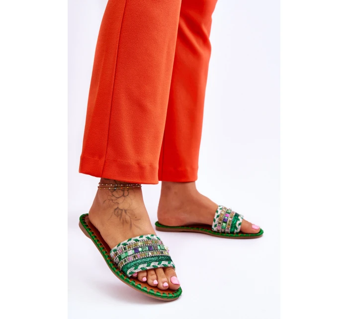 Dámské zdobené pantofle model 21616594 - Boto