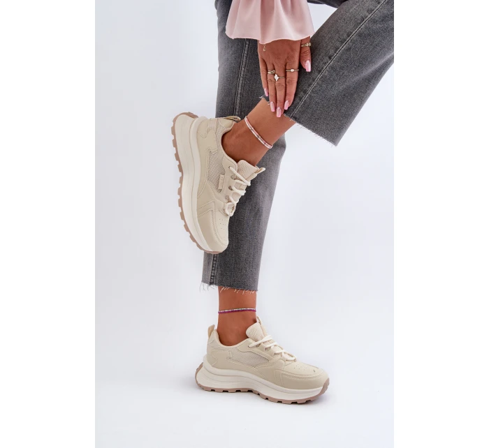 Dámské Tenisky HIPOLY SYSTEM Big Star model 21653828 Bežové - Big Star Shoes