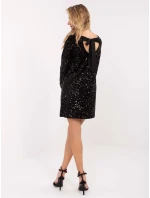 Šaty MI SK A2813.64 čierne Šaty MI SK A2813.64 čierne