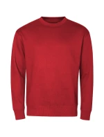 Crew mikina unisex červená Crew mikina unisex červená