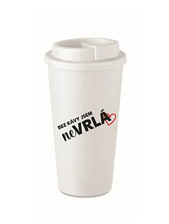 BEZ JSEM  bílý termohrnek 475 ml model 22168115 - Giftela