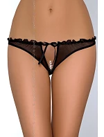 String nohavičky V-6458 Charbon Axami