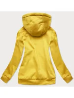 Žlutá dámská tepláková mikina model 17044038 - J.STYLE