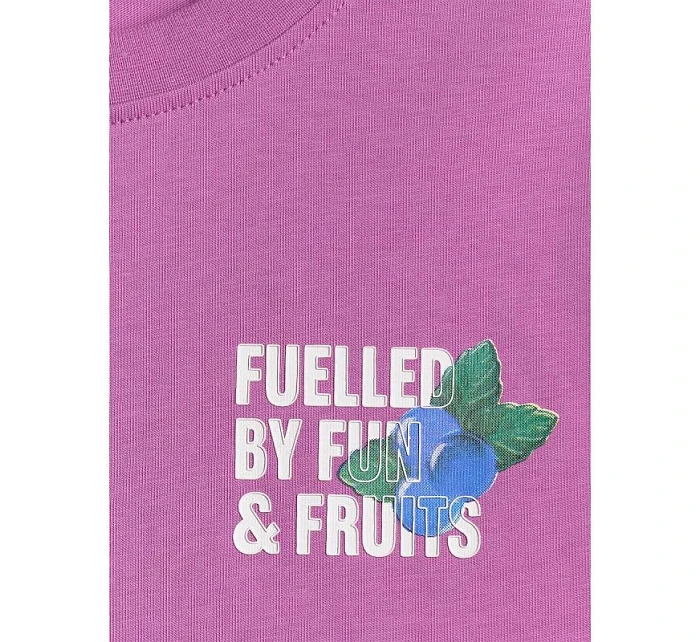 Dívčí volné tričko s potiskem model 22099331 - 4F