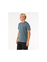 Tričko RIP CURL Staple Tee, tyrkysové