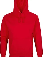 SOL'S Condor Unisex mikina s kapucňou 25.3815 jasne červená