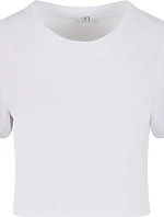 New Morning Studios NM 006 Ťažký dámsky crop top 57.0006 biely